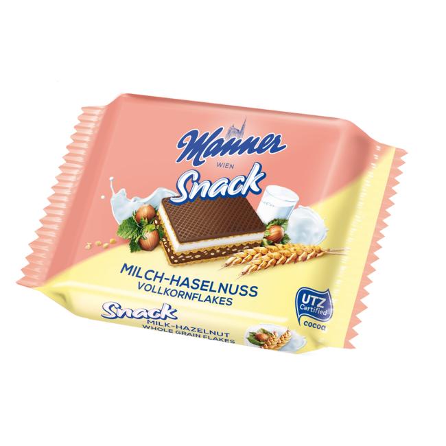 Manner Haselnuss-Vollkornwaffeln 25 g