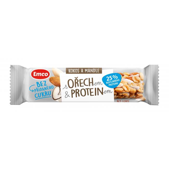 Nuss- und Proteinriegel – Kokosnuss und Mandeln, 35 g