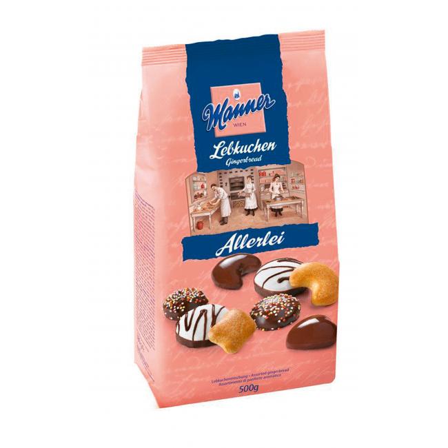 [PT809700] Manner feine Lebkuchenmischung mit Zuckerguss 500 g
