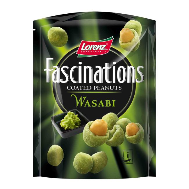 [PT820009] Lorenz Erdnüsse mit Wasabiüberzug, 100 g