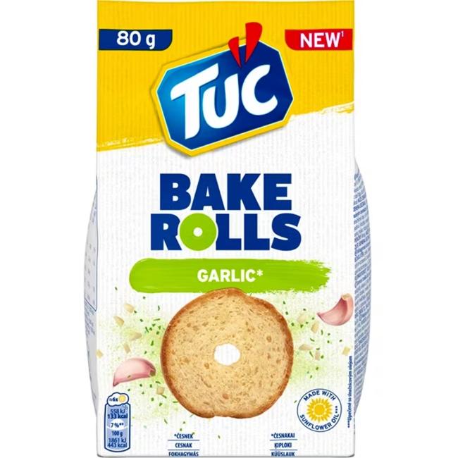 Bake Rolls TUC Knoblauch 80 g