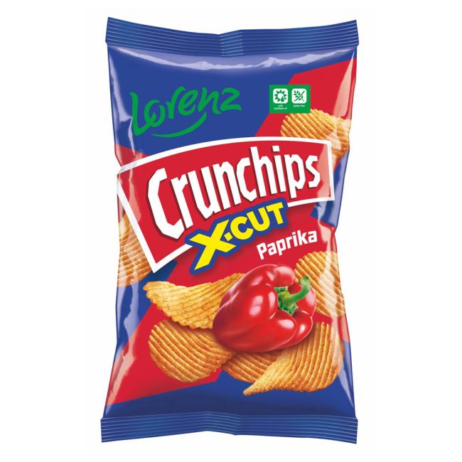 Crunchips X-geschnittene Paprika 75 g