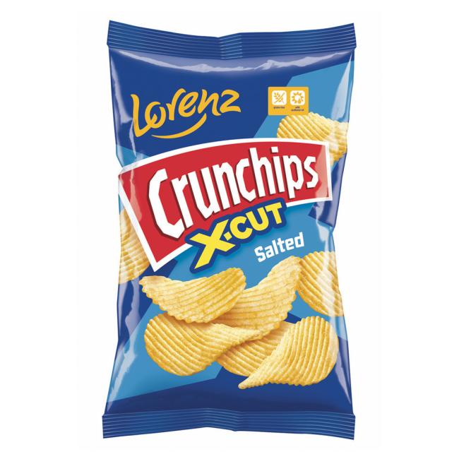 Crunchips X-Cut, gesalzen, 75 g