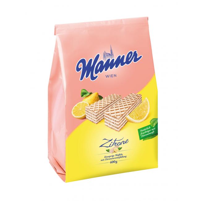 Manner Waffeln mit Zitronencreme 400 g