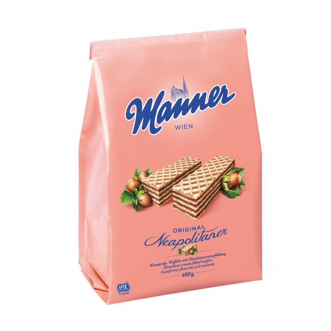 Manner Original Haselnusswaffeln 400 g