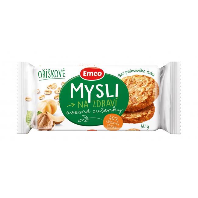 [PT840010] MYSLI Haferkekse 60 g nussig