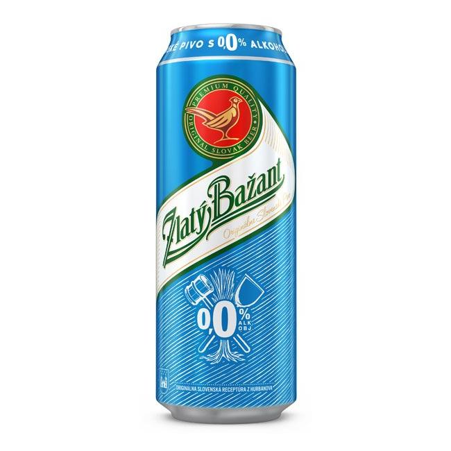 [PT900760] Bier Zlatý Bažant 0% alkoholfrei 24 x 0,5 ℓ Light Dose