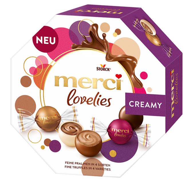 Merci Lovelies cremig 185 g