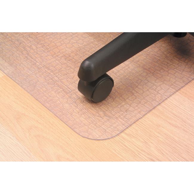 T-förmige Stuhlmatte für Hartböden, 130 x 116 cm