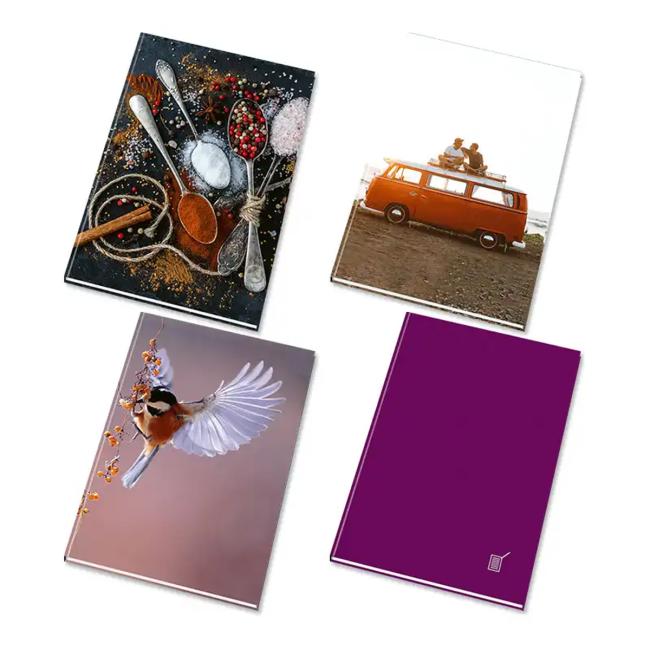 A4-Notizbuch, 96 Blatt, liniert