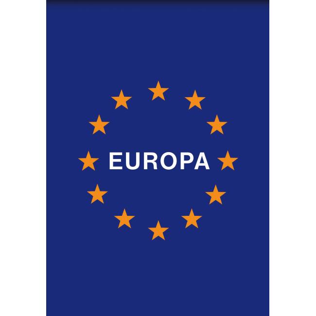 Notizbuch Europa A5 50 Blatt transparent