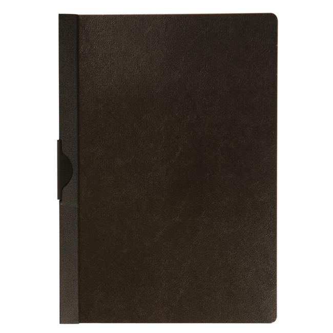 Q-CONNECT Hülle mit Metallclip, schwarz