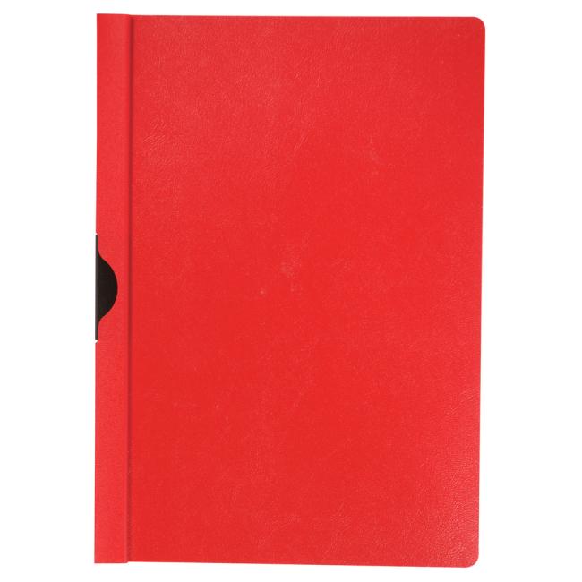 [QC000461] Abdeckung mit Metallclip Q-CONNECT rot