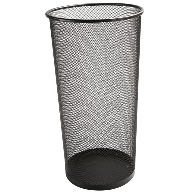 [QC000829] Draht-Regenschirmkorb 22,6 l schwarz