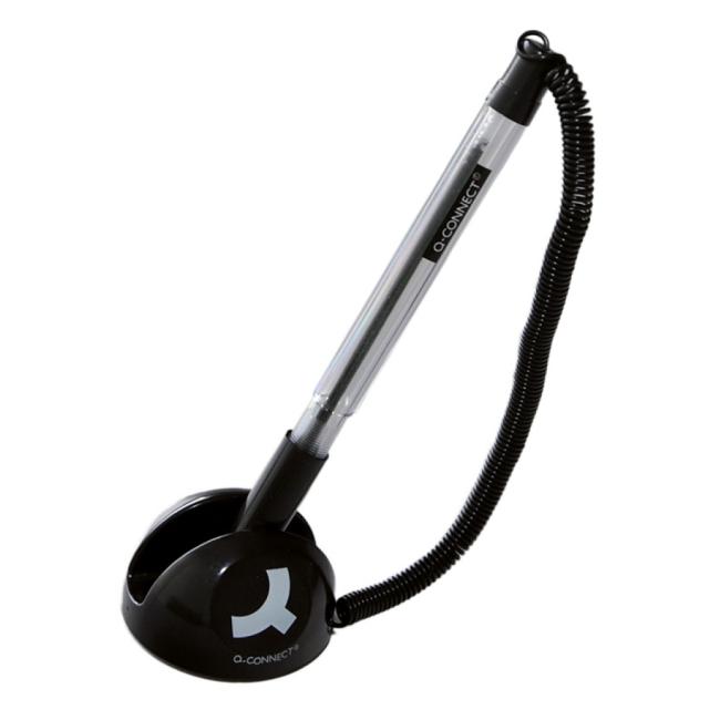 Stift mit Ständer Q-CONNECT schwarz vertikal