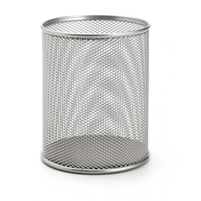 [QC000846] Draht-Stifthalter 90x100mm silber