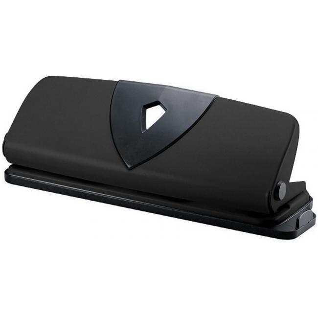 Q-CONNECT 16-Blatt-Vierlocher, schwarz