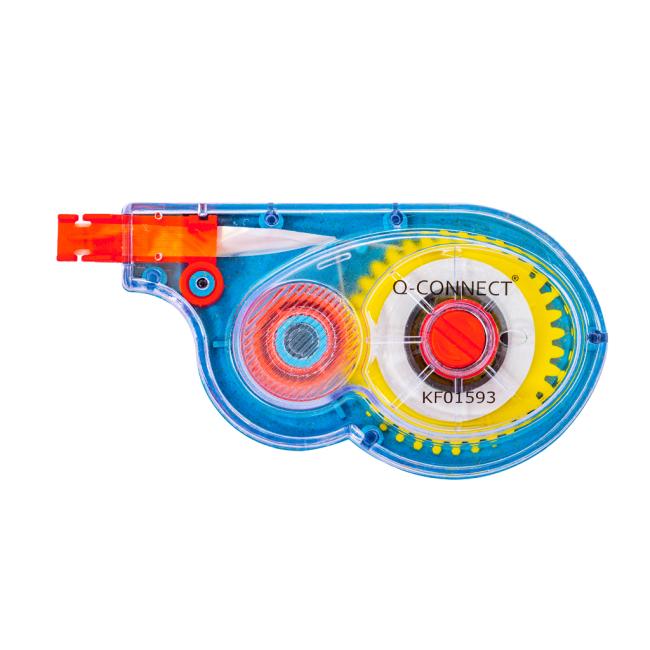 Q-CONNECT Einweg-Korrekturrolle mit seitlicher Korrektur 5 mm x 8 m