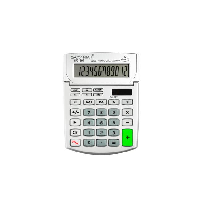 Q-CONNECT Taschenrechner 10,2 x 14 cm