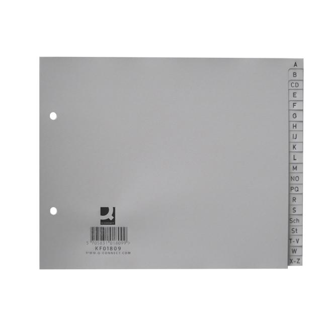 [QC001809] Kunststoffverteiler Q-Connect AZ grau