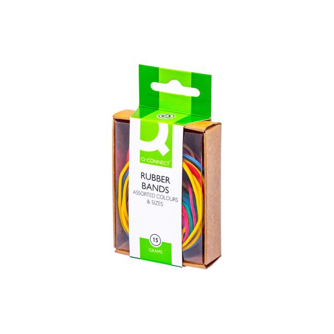 [QC002032] Gummibänder, verschiedene Farben und Größen, 15 g