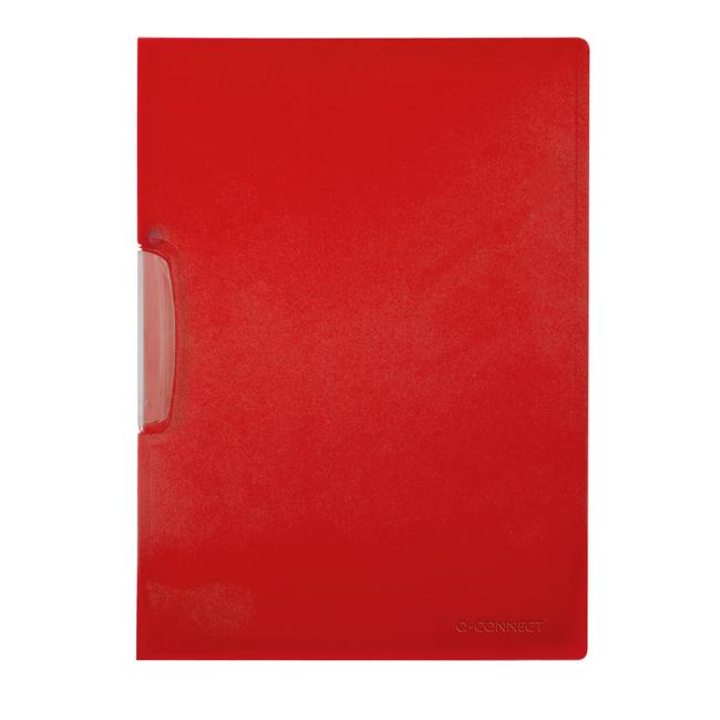 Abdeckung mit Kunststoffclip Q-CONNECT rot
