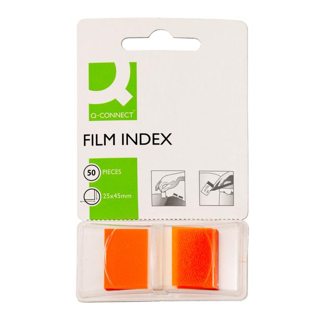 Index Q-CONNECT breites Orange