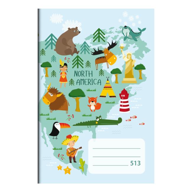 [BK513000] Notizbuch 513 A5 10 linierte Blätter