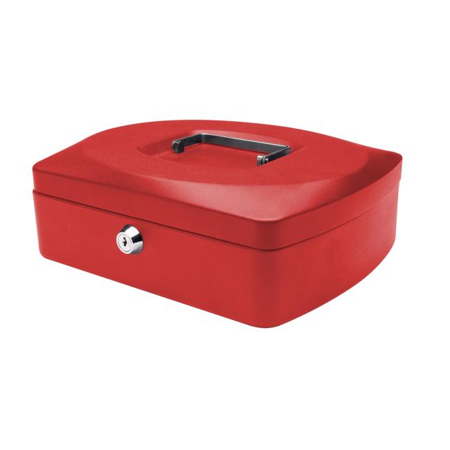Spardose Q-CONNECT 255x85x200mm rot