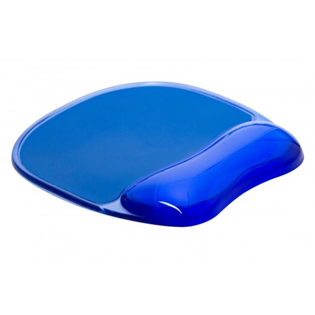 [QC010378] Mauspad und Handgelenkauflage Gel Q-CONNECT blau