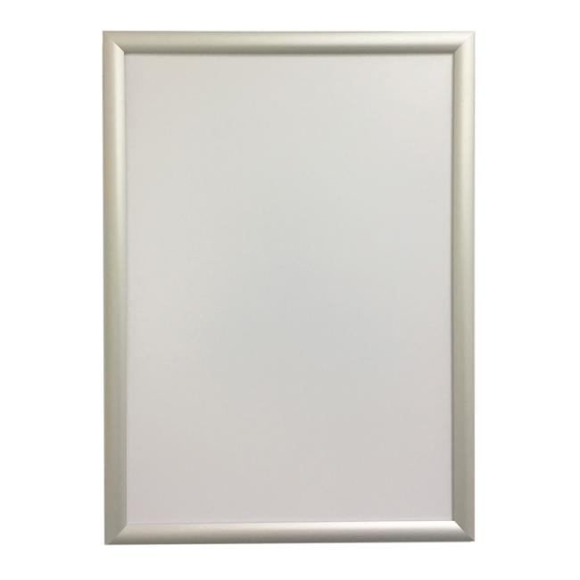 Q-CONNECT A3-Clip, scharfe Ecke, silber