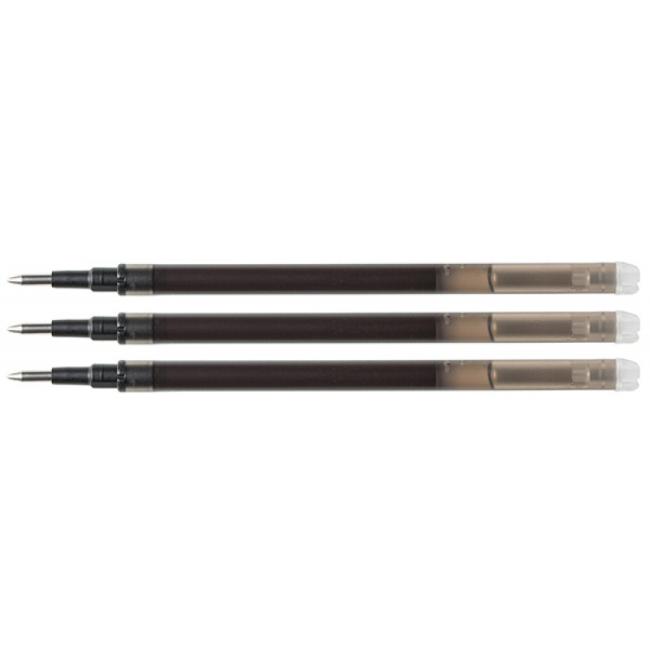 Nachfüllmine für Q-CONNECT Radiergummirolle 0,7 mm, schwarz, 3 Stück
