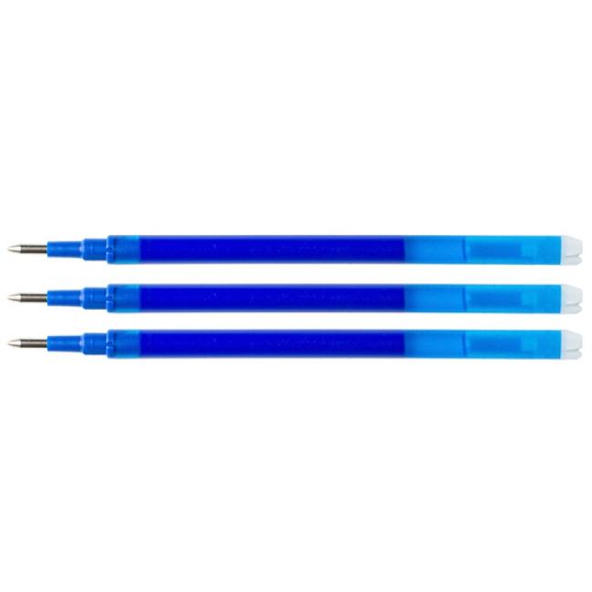 Nachfüllmine für Q-CONNECT Radiergummirolle 0,7 mm blau 3 Stück