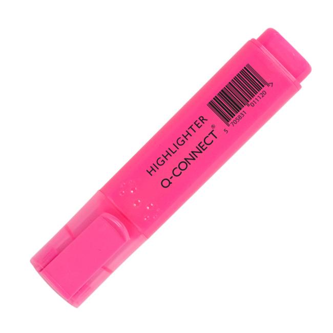Q-CONNECT Textmarker pink