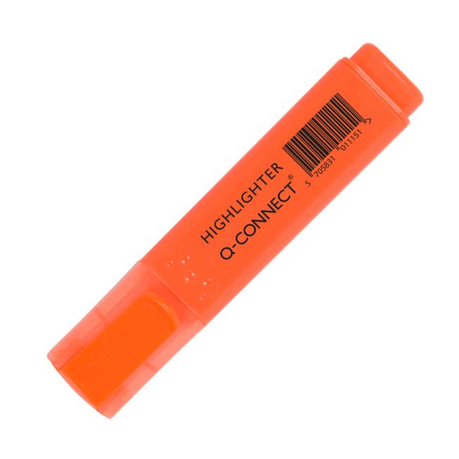 Textmarker Q-CONNECT orange