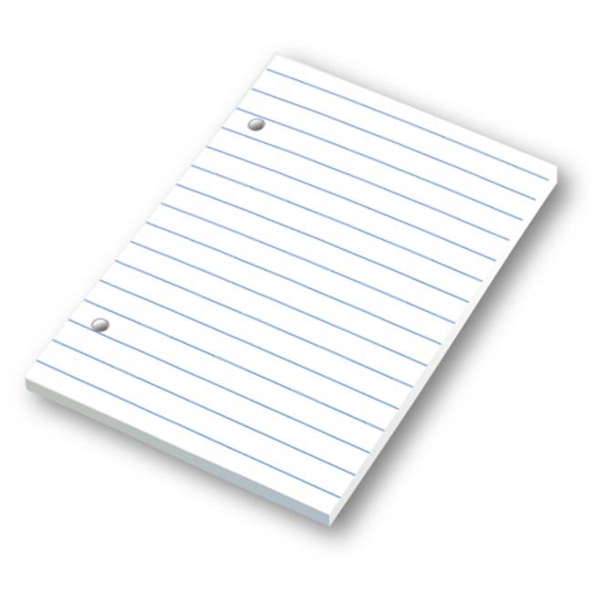 [BK600000] Nachfüllpackung für Karisblok A6, 100 Blatt mit Linealen