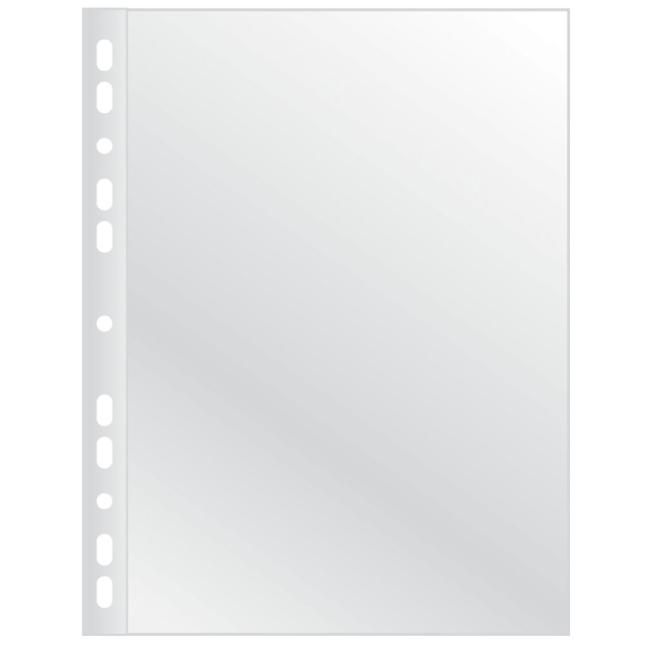 [QC014841] Euro-Cover Q-CONNECT A4 Hochglanz 100 µm in einer Tasche