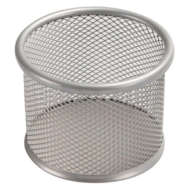 [QC015104] Drahtständer für Büroklammern 90x68mm silber