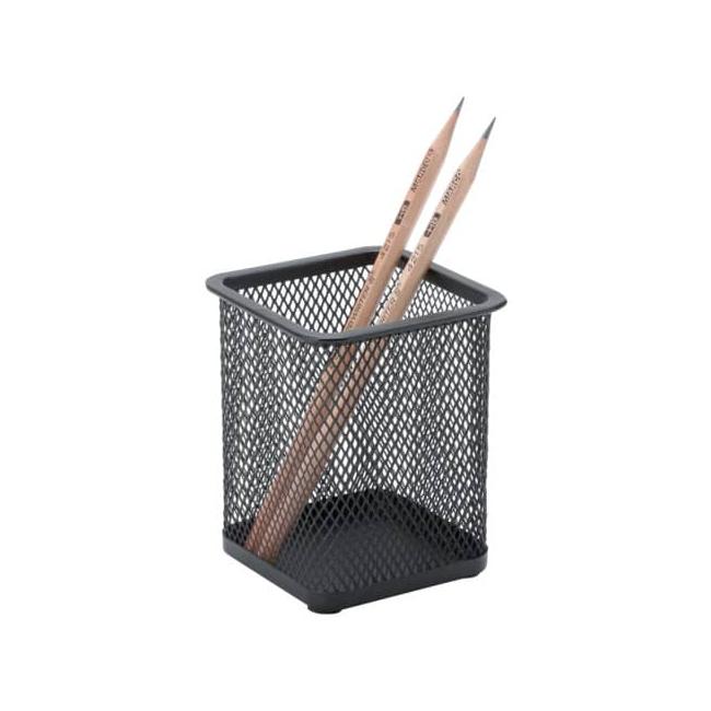 [QC015106] Draht-Stifthalter 80x100mm schwarz