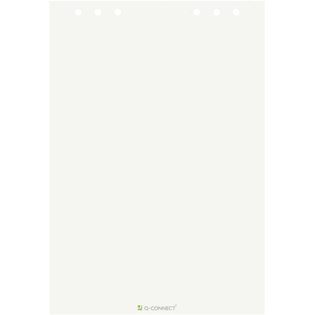 Flipchart-Papierblock Q-CONNECT, sauber recycelt, 20 Blatt, 5 Stück