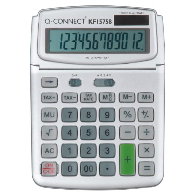 [QC015758] Q-CONNECT Taschenrechner 15x20,1 cm