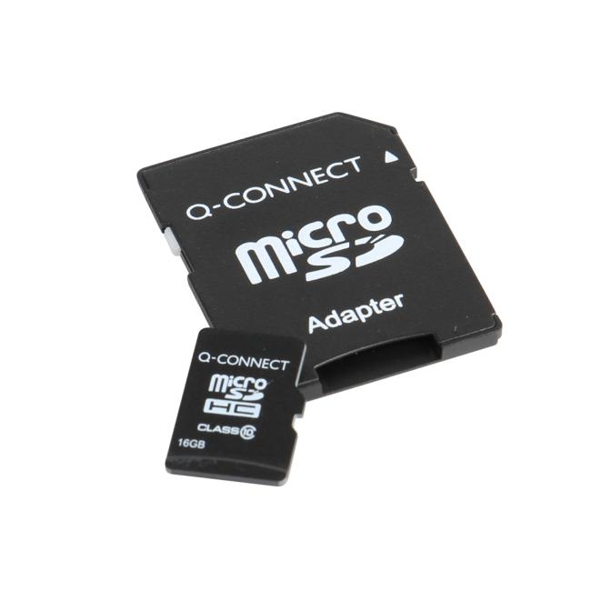 [QC016012] Q-CONNECT 16GB microSDHC Speicherkarte
