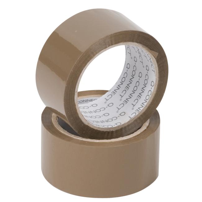 Verpackungsklebeband Q-CONNECT 48 mm x 45,7 m braun