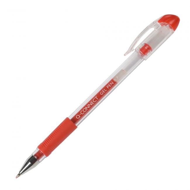 Q-CONNECT Gelroller rot