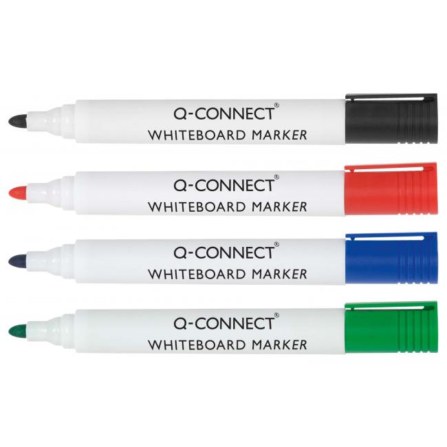 Q-CONNECT 4S Whiteboard-Marker-Set