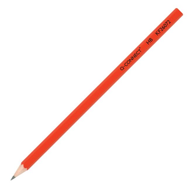 [QC026072] Q-CONNECT Bleistift ohne Radiergummi, 12 Stück