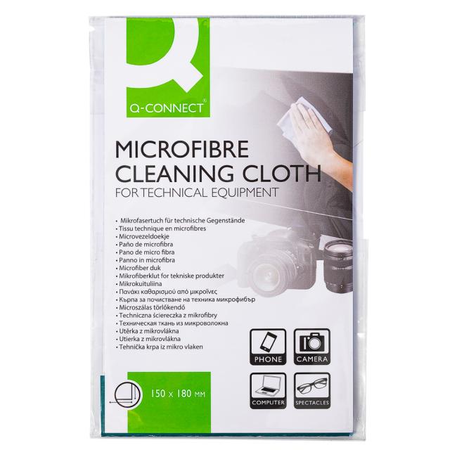 [QC032157] Mikrofasertuch Q-CONNECT 15x18cm