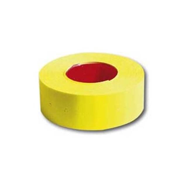 [RE221220] Etiketten 22x12 für 2212 Preisschild neongelb rechteckig
