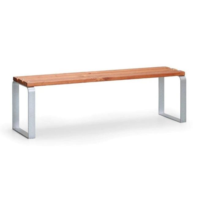 Mezzo-Bank ohne Rückenlehne, H 47 x B 150 x T 37,6 cm