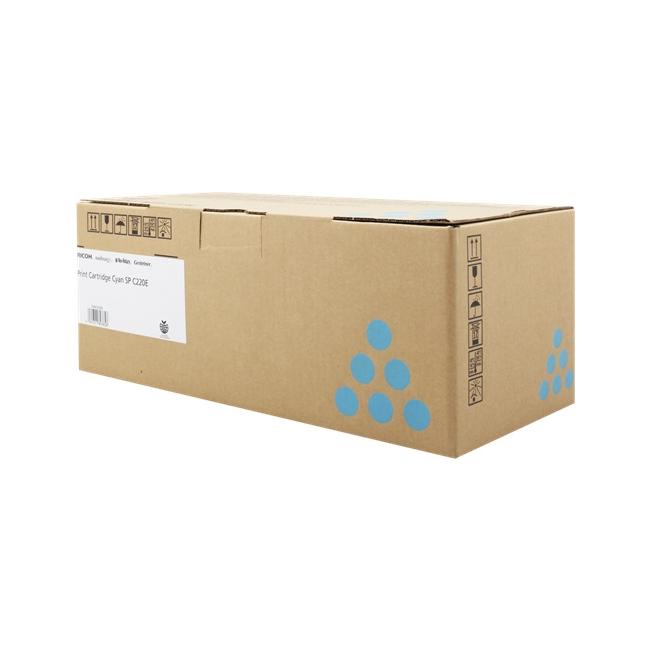 Toner Ricoh Typ SPC220E für SP C220/C221/C222/C240 Cyan (2.000 Seiten)